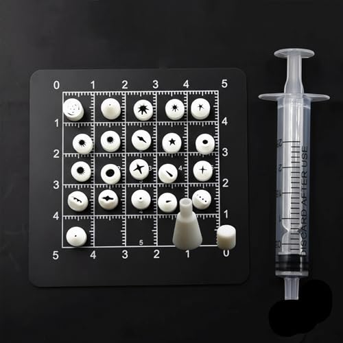 19 pieces /21 pieces Original Mini Clay Nozzles: Mini Cupcake