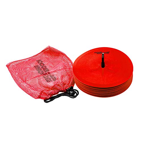 Soccer Flat Dot Markers (Red) #TOP18