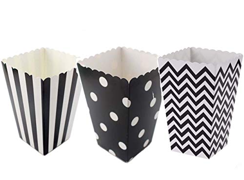 100 Popcorn Favor Boxes Popcorn Kartons Süßigkeiten Container Mini Papier Popcorn Beutel und Snack Container Cover