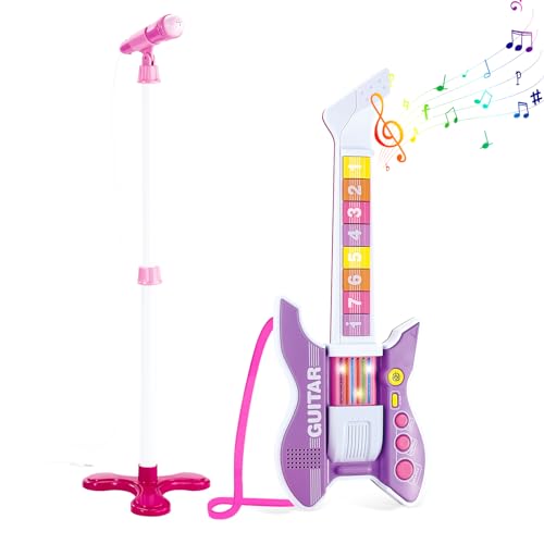Deao HK-8178C Kids Guitar And Microphone Set cover