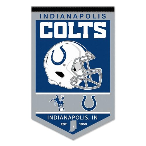 Fanion Indianapolis Colts WinCraft de qualité supérieure patrimoine NFL