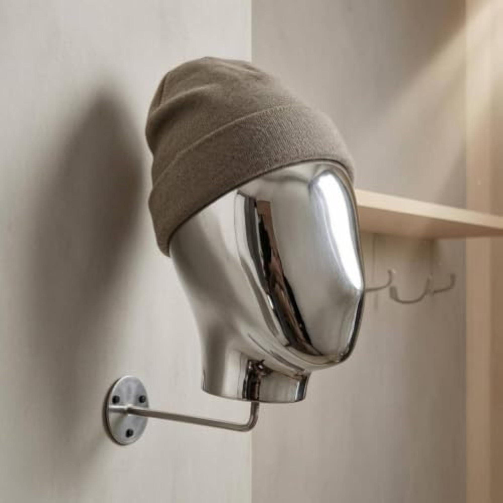 Electroplated Wall-Mounted Head Display