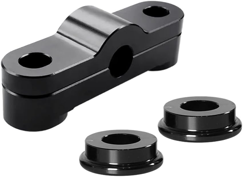 1Set Black Solid Shifter Stabilizer Linkage Bushing Kits Compatible for Acura Integra Honda Civic Del Sol CRX B Series Engine