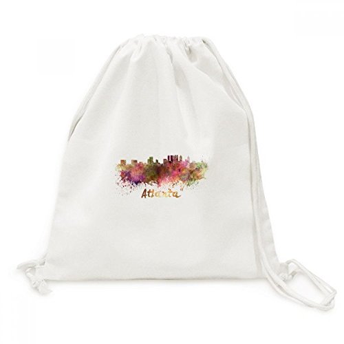 Sac de voyage Atlanta Aquarelle en toile pour soulager vos épaules