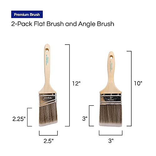 Pro Grade - Paint Brushes - 2Pk - Paint Brush Set #TOP1