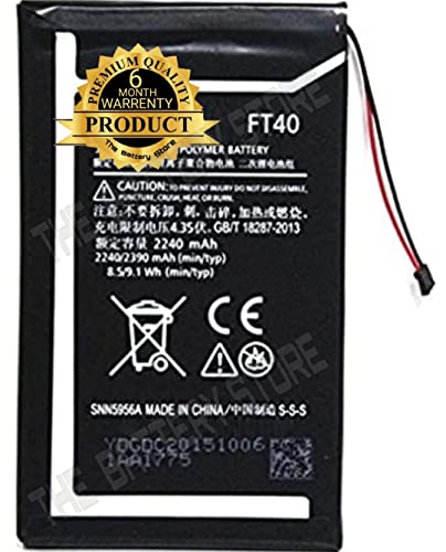 Image of THE BATTERY STORE Orignal replacment Battery FT40 Orignal Battery for Motorola Moto E2 Xt1526 Xt1527 XT1528 XT1031 XT1077 Battery with 6 Months Warranty (for Motorola Moto E2 Xt1526 Xt1527)