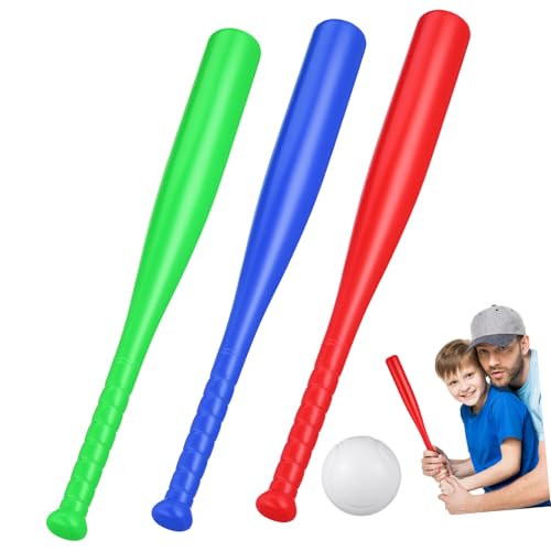 Yardwe Mazza Da Baseball in Plastica Per Ragazzo Set Giocattoli Da Baseball Palle Per Esterno Giocattolo Da Per Ragazzo Per Feste e Cortile