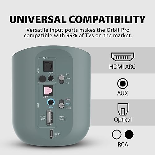 Avantree Orbit Pro Bluetooth Audio Transmitter & Receiver für TV mit