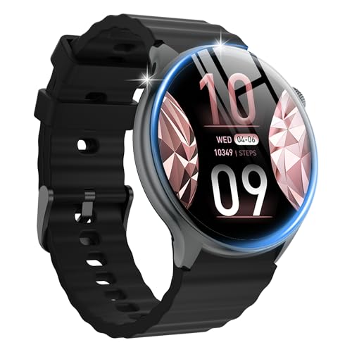 Smart Watch �X�}�[�g�E�H�b�` �ی^ 1.46�C���`��� Bluetooth5.4�ʘb�@�\���� iPhone/Android�Ή� �����v�E�����ʌv 100+�^�����[�h 200+�����ՕύX 7���ԃo�b�e���[ �����h�� �����[�g�J�����E���y����ESN