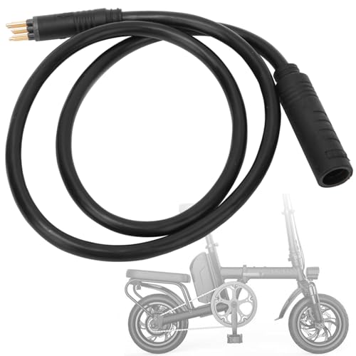 Hominas Verlängerungskabel für E-Bike Motor 9 Poliges wasserdichte Adapterkabel für Elektrofahrrad Motoren Buchse auf Stecker für Vorder und Hinterer Nabenmotor