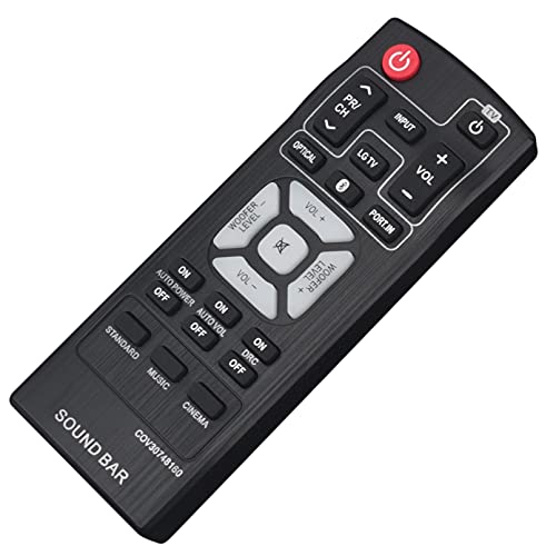 COV30748160 VINABTY Replace Infrared IR Remote Control Fit for LG NB2540D S24A1-W S24A1W Sound Bar NB2540 NB2540A Sound Bar Audio System - Image 4