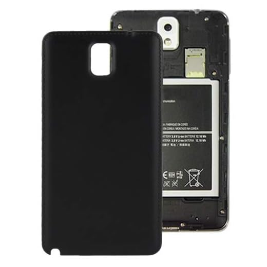 Coque arrière de rechange en plastique pour Galaxy Note III / N9000