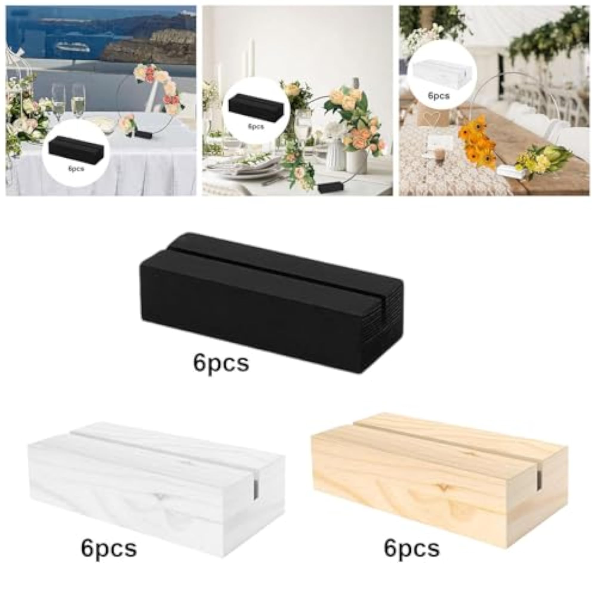 Wreath Stand Base Wedding Decor DIY Supplies for Tabletop Collection Black
