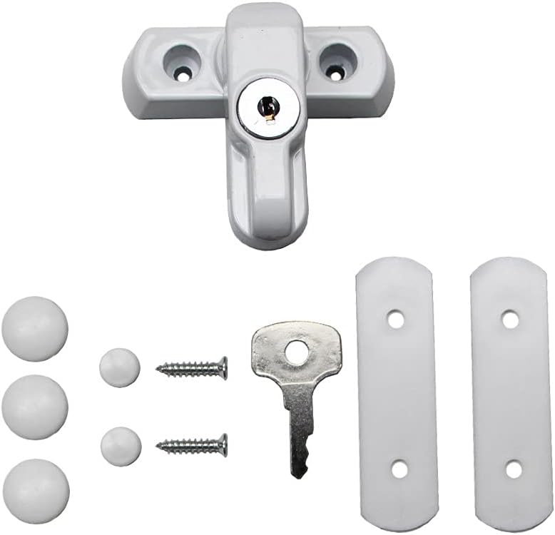 WindowParts WP Flexi Key Locking Sash Jammer/Blocker - uPVC Doors & Windows Additional Home Security - Restrictor Lock - Image 3