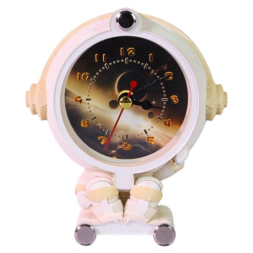 SIWEME 3D Art Calendar Memo Pad 2026,Time Piece Calendar 3D Astronauts Clock Creative Rip Away Calendar Paper Carving Note