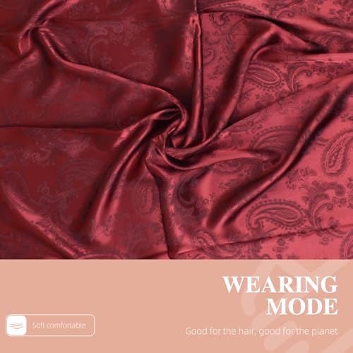 EIysee 35x35 Inch Head Scarf for Women Silk Like Neck Scarf Hair Sleeping Wraps Satin Silk Scarfs for Women4
