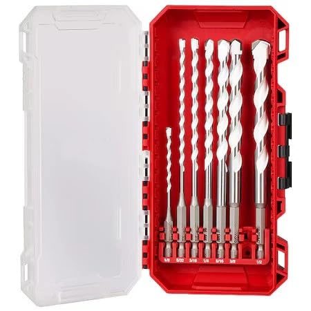 for Milwaukee Tool 48-20-8899 7 Pc. Shockwave Impact Duty Carbide Multi-Material