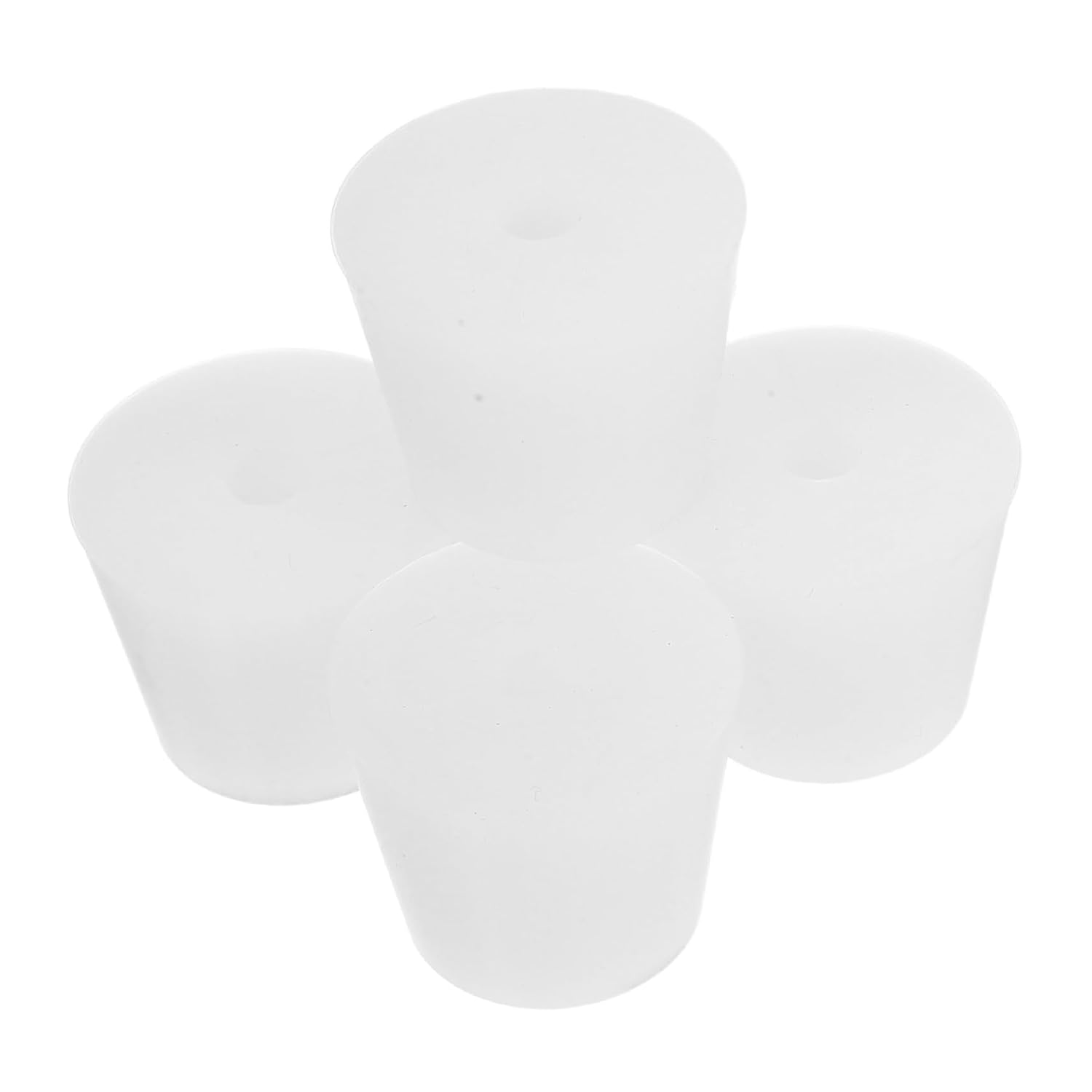 Alipis 5pcs Lab Home Use Silicone Stoppers Leakproof Solid Plugs for Test Tubes Containers