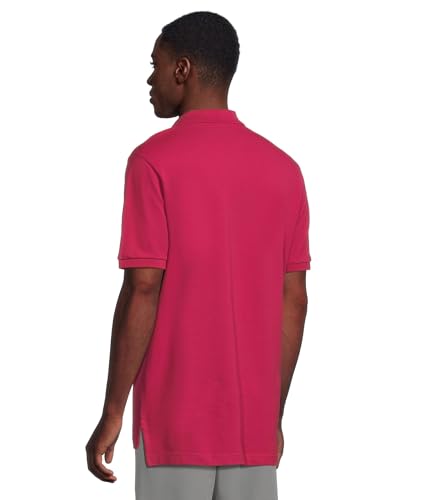 Image of U.S. POLO ASSN. Men Cotton Regular Fit Solid Polo With Small Pony | Two-Button Closure Pique Polo Shirt, Summer Fashion Golf Shirt
