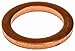 Price comparison product image Dorman 097-827CD Copper Drain Plug Gasket, Fits 1/2Do, M14, M14 So Compatible with Select Models, 3 Pack