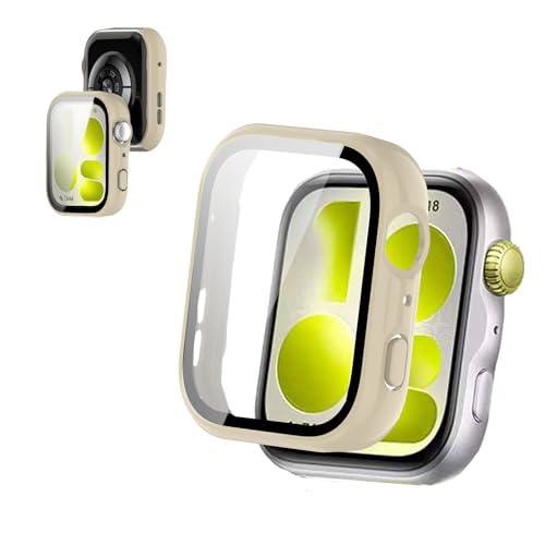 For HUAWEI WATCH FIT5 Pro �p �P�[�X �J�o�[ KONXISA HUAWEI WATCH FIT5 Pro �J�o�[+�t�B���� ��̌^�iPC�P�[�X+�K���X�t�B�����j�����ߗ� �C�菝�h�~ �Ռ��z�� �����[�d�\ �S�ʕی� ���E�ȒP�i�A�C