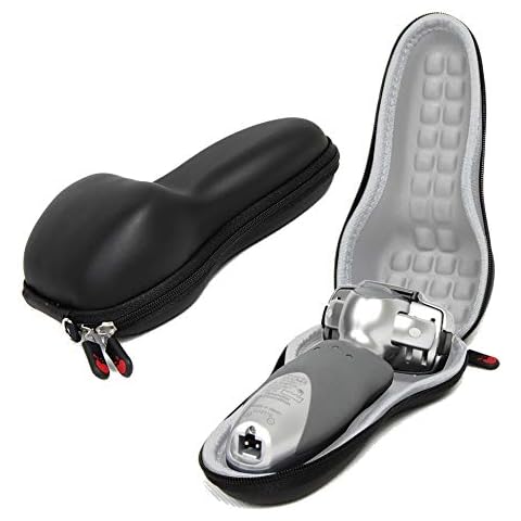 Hermitshell EVA Hard case with Carabiner for panasonic ES-LA63-S ES-LA93-K ES-8103S ES-RF31 ES-RF41 ES-SL41 Arc3 ARC4 Electric Shaver Color Black Cover