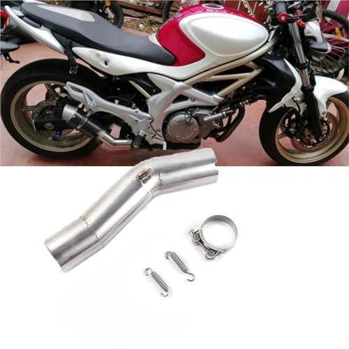 Pot d'échappement moto silencieux et tube intermédiaire Suzuki SFV650 Gladius 2009-2015