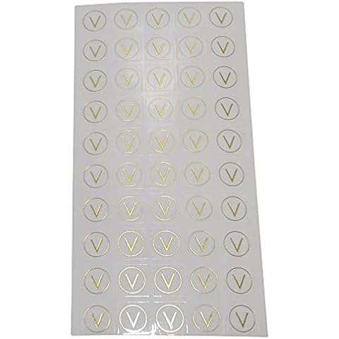 Vegan Food Choice Stickers for Place Cards- Meal Stickers (Clear with Gold Icon) by Savor The Memories Cover