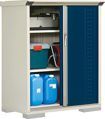 田窪工業所 タクボ物置 小型物置 収納庫 グランプレステージジャンプ GP-116CTDB たて置きタイプ ディープブルー 【商品配送のみ ※要組立】【9梱包】