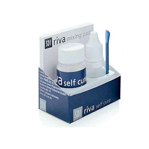 SDI Riva Self Cure Glass Ionomer GIC Cement Powder Liquid Kit
