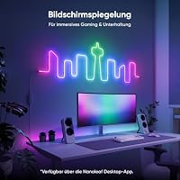 Nanoleaf Matter Neon Rope Streifen 5M, WLAN Biegsamer LED Strip, Musik & Bildschirm Sync, Dynamische Szenen in App, Sprachsteuerung (Funktioniert mit Alexa, Apple, Google) – Ansicht 5