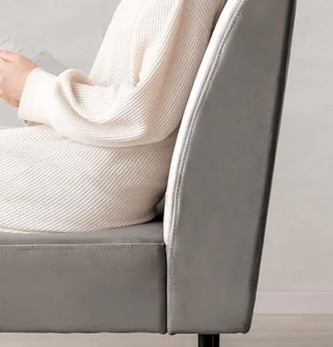 Armour low type Velour modern Gree ivory with sofa [並行輸入品] [3]