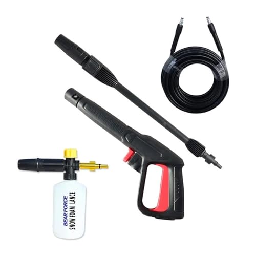 FJLKGDSP Kit de manguera for pistola espuma alta presión, rociadora for hidrolavadora, lanza for nieve, for espumador, boquilla for Karcher(Type D)