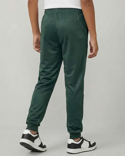 Image of Real Essentials 3 Pack: Boys' Athletic Jogger Sweatpants - Kids Teens Youth Active Sports Pants with Pockets (Sizes 5-18)
