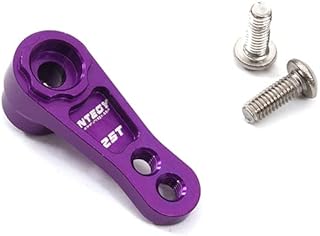 C32310PURPLE Billet Machined Alloy Servo Horn 25T for Futaba Servo (r=15, 19mm)