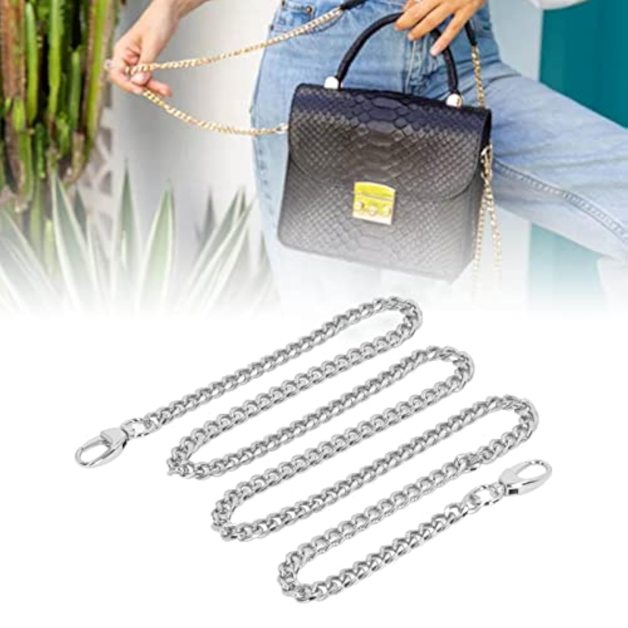 Rustproof Aluminum Curb Chain for Necklace & Bracelet