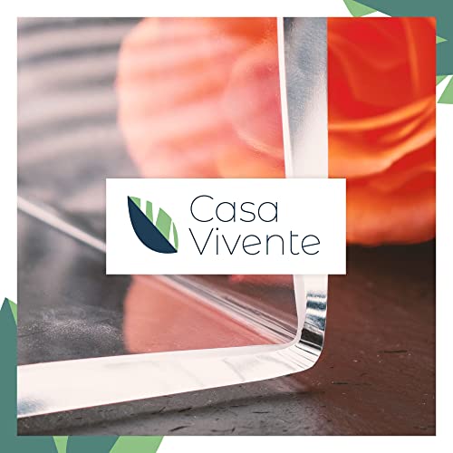 Bloemenvaas voor oma, vaas met gravure, cadeau voor oma, vierkante glazen vaas voor bloemen, bloemenhart, decoratieve vaas, moderne tulpenvaas, glazen tafeldecoratie, verjaardagscadeau, smalle tafelvaas met hoge rand - Afbeelding 8