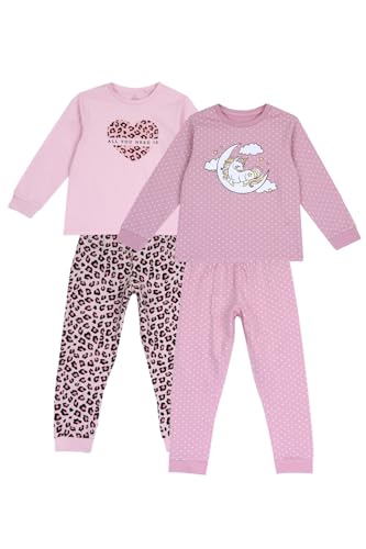 Chicco, Pigiama Bambino e Bambina, Confezione da 2 Pezzi, Pigiama Lungo in Cotone Leggermente Felpato, Abbigliamento...