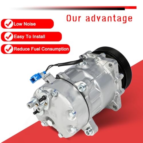 Image of CCIYU AC Compressor w /Clutch for Volkswagen Jetta L4 2.0L 1997-2008