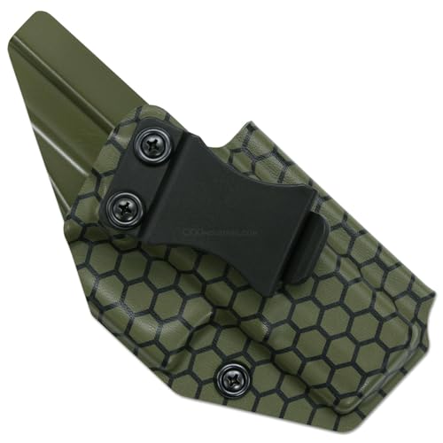 Image of KYDEX Thermoform Sheet - (Honeycomb Camo) - (Ranger Green /Black) - (8in x 12in) - (1 Sheet) - (for Holster Making, Cosplay, Hobby) - (USA Made)