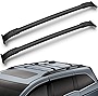 ECCPP Roof Top Cross Bar Set Roof Rack Luggage Cargo Carrier Rails Fit for 2015-2020 for Cadillac Escalade/ for Cadillac Escalade ESV/ for GMC Yukon/ for GMC Yukon XL,Aluminum