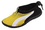 Starbay Toddler's Adjustable Elastic Heel Athletic Water Shoes Yellow 10