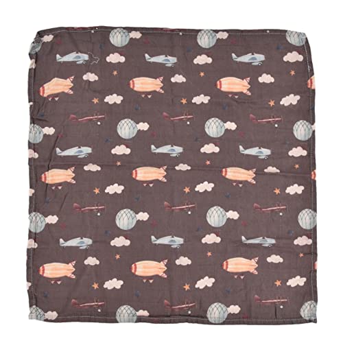 Couverture d'allaitement bébé en coton | Serviettes d'emmaillotage absorption douce - 8