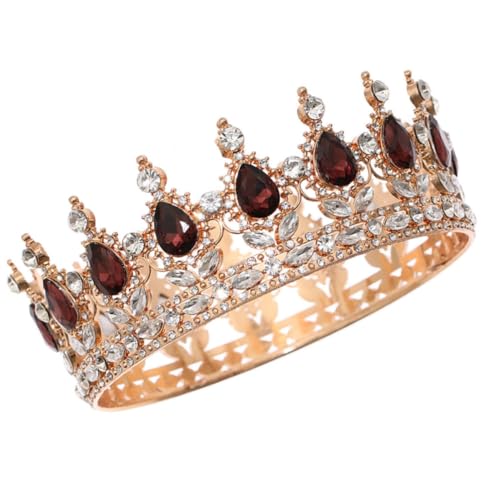 Couronne de mariée en alliage léger et strass LABRIMP pour coiffure de fête