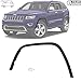 Fender Flare Molding Trim Front Driver Side Textured Black For 2011-2016 Jeep Grand Cherokee Direct Replacement 1MP39RXFAE