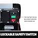 Bucktool 1-1/2HP Dust Collector, 1100 CFM Dust Collector for Woodworking with Movable Base