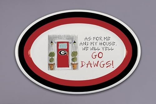 Magnolia Lane Georgia Bulldogs Serving Platter - Thumbnail 2