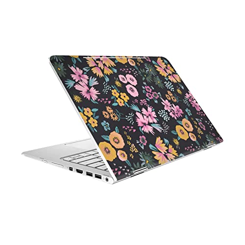 Autocollant HP Spectre Pro X360 G2 en vinyle anti-rayures fleurs