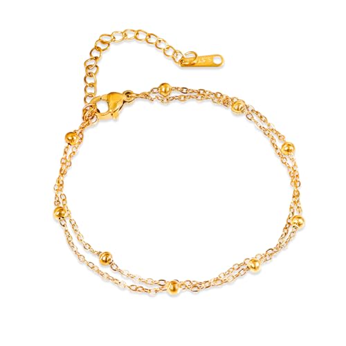 Image of Rubans Demi Fine Stainless Steel Bracelet Waterproof Gift for Women & Girls