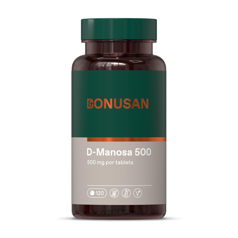 BONUSAN D-MANOSA suplement diety w tabletkach 500 mg, 120 tabletek